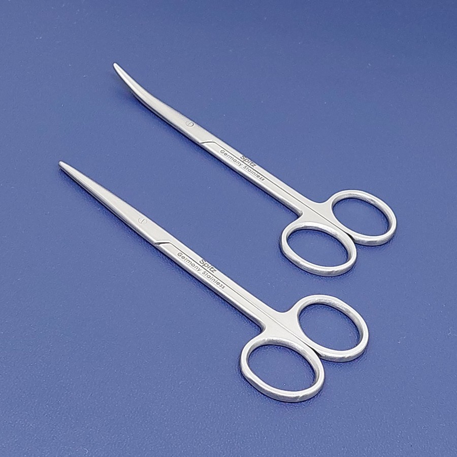 Alat medis Alkes  Baby Metzenbaum Dissecting Scissor 12 cm|Spitz|Premium Finishing