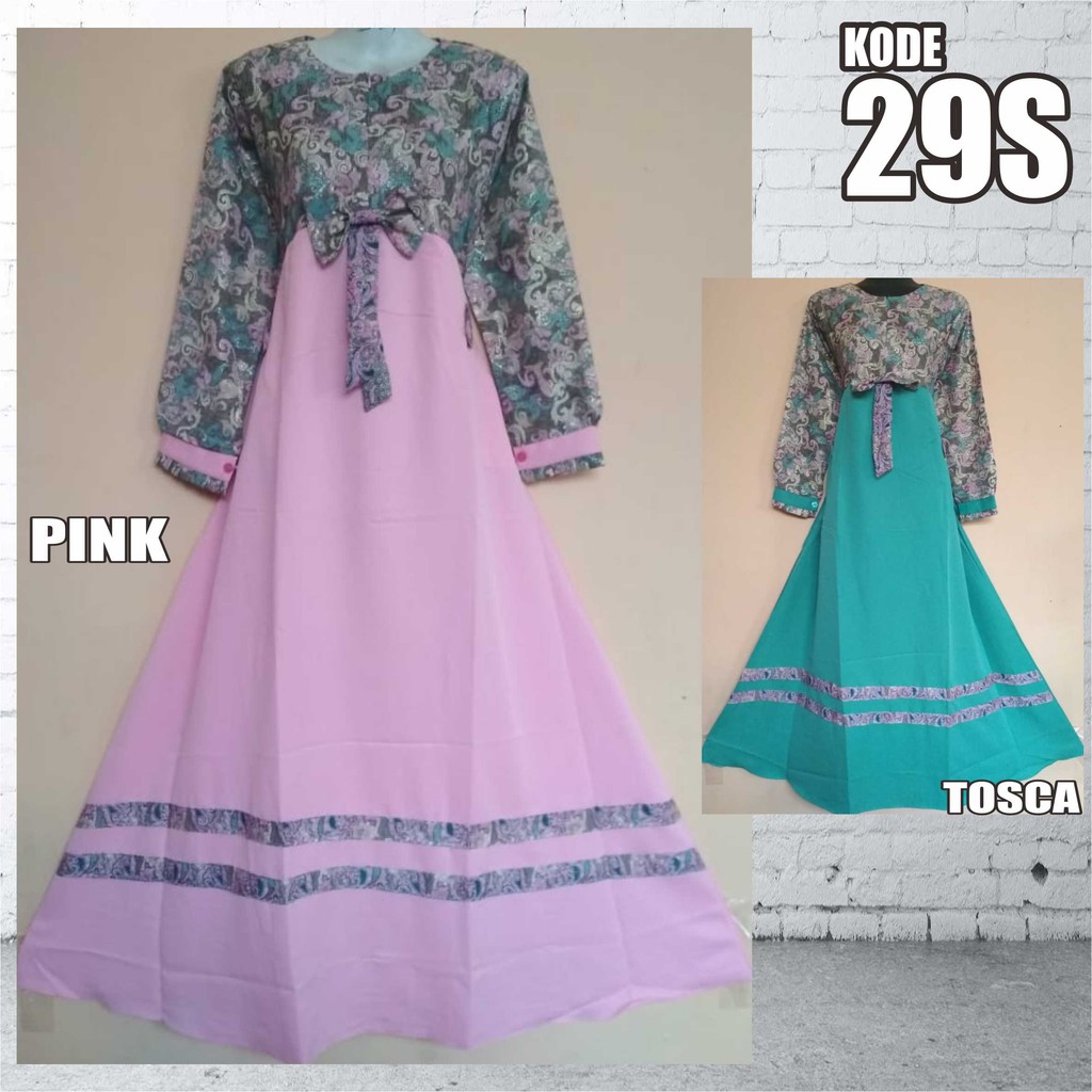 Baju Muslim Balotelli / Gamis / Dress / Gamis Syar'i / Kode 29S