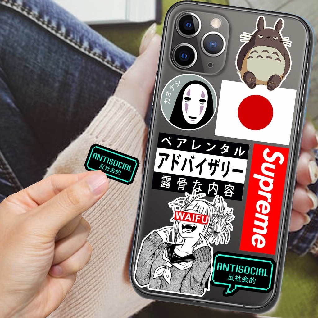 

Stiker Case Handphone waterproof Laminasi Doff