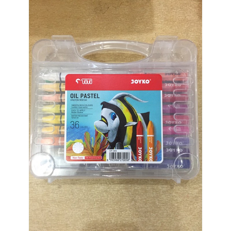 

Crayon/krayon 36 warna Titi Joyko