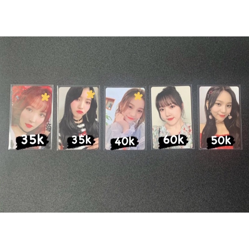 gfriend official photocard