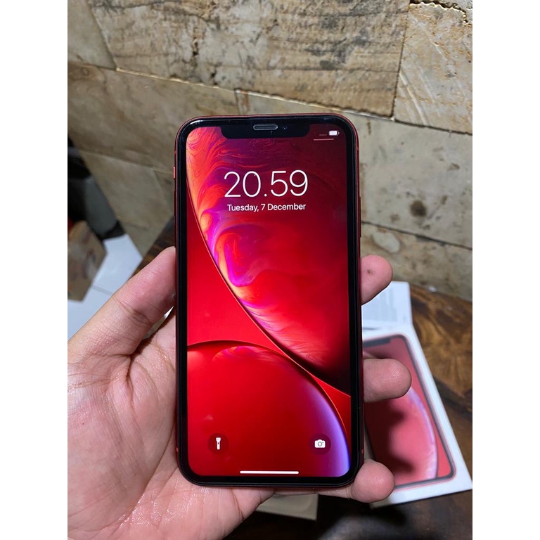 Apple Iphone XR 64 Gb IBOX Merah Mulus | Garansi ON | Ios 15 |