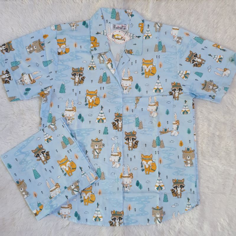 piyama majesty lengan pendek celana panjang