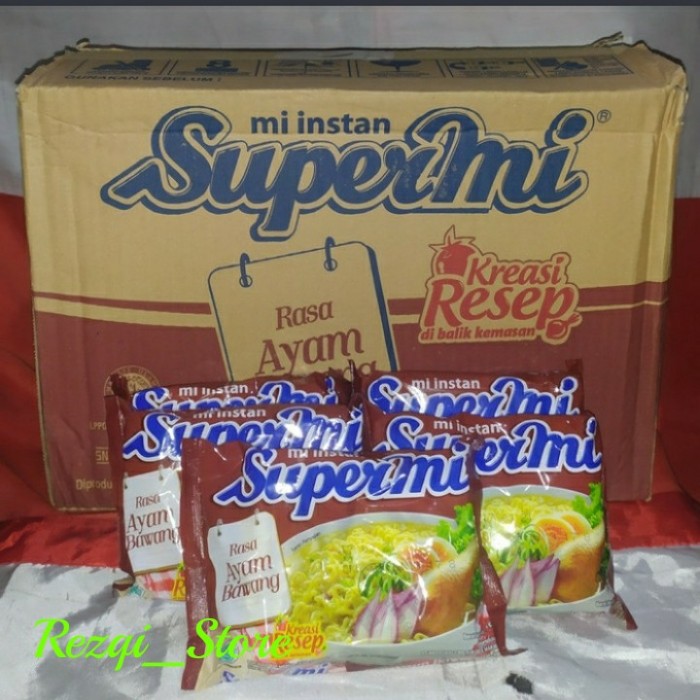 

Mie Instan SuperMi Rasa Ayam Bawang isi 40 Pcs 1 Dus