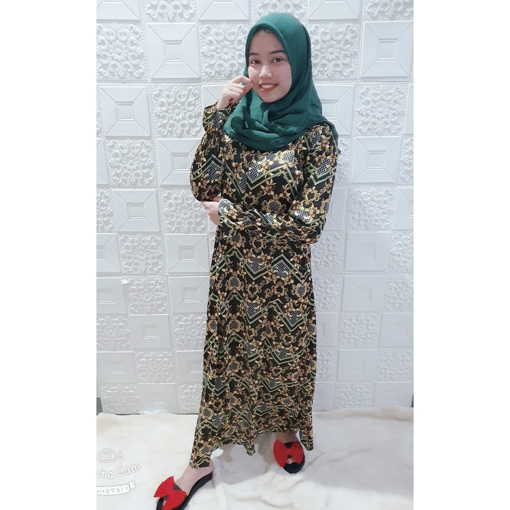 Gamis muslim motif sultan FIT XL