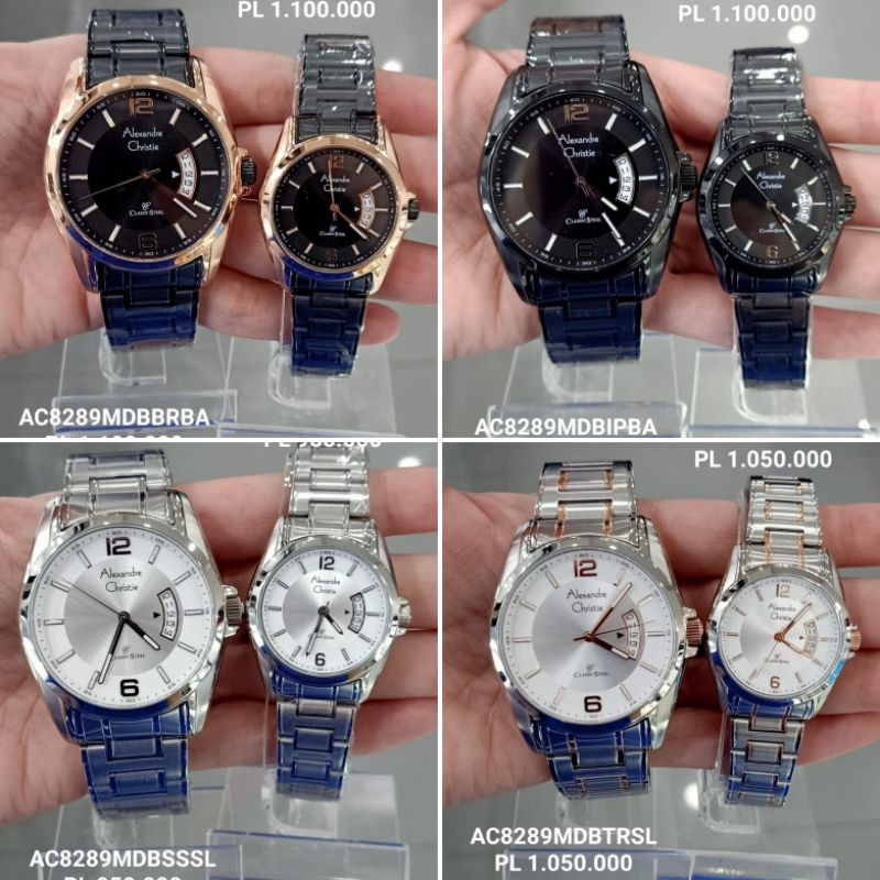 Alexandre Christie Couple AC8289 // Ac 8289md // jam couple Ac 8289 ld