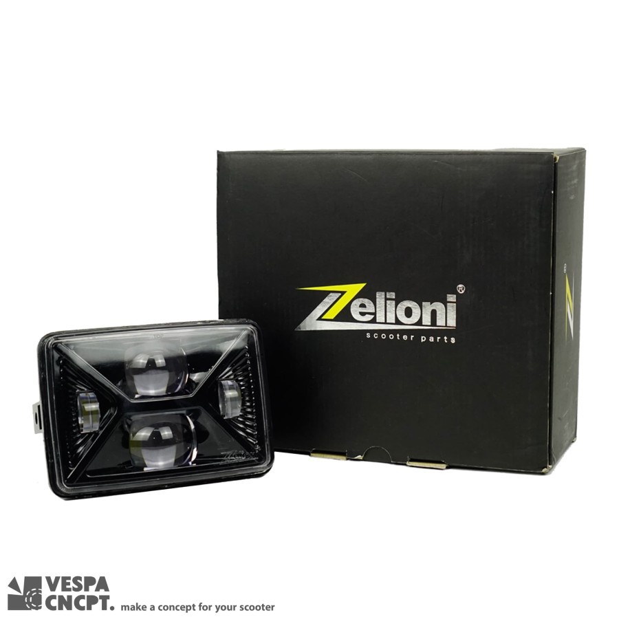 Daymaker Zelioni Smoke Headlamp Led Vespa S 2v 3v Iget 125 150