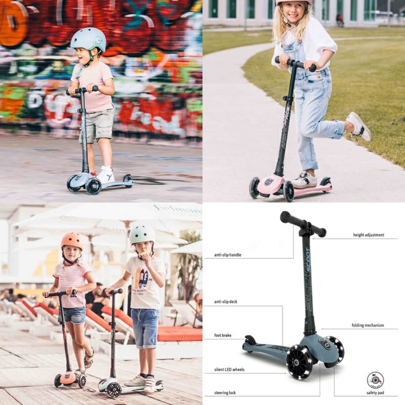 Highwaykick 3 Scoot And Ride LED - HW3L