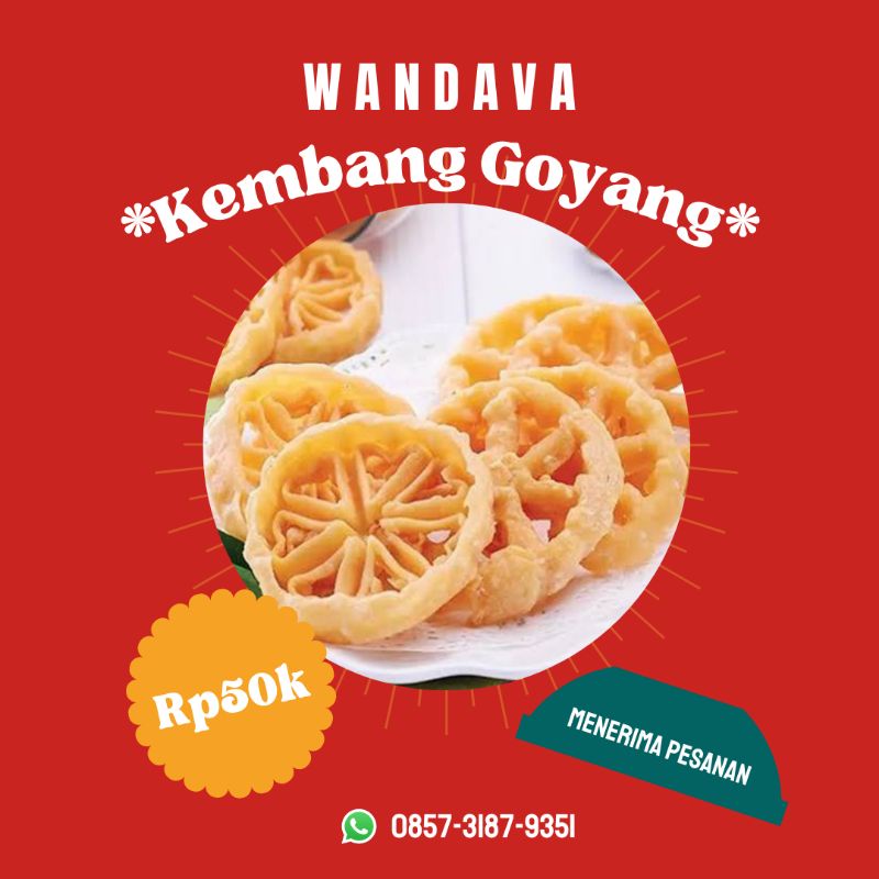 

CEMILAN KEMBANG GOYANG/CEMILAN MANIS/CEMILAN GURIH