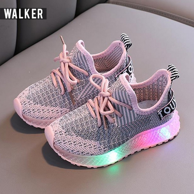 LID3003 - LED Walker Toddler Shoes (sepatu balita dengan lampu warna) - Your Affordable Quality!