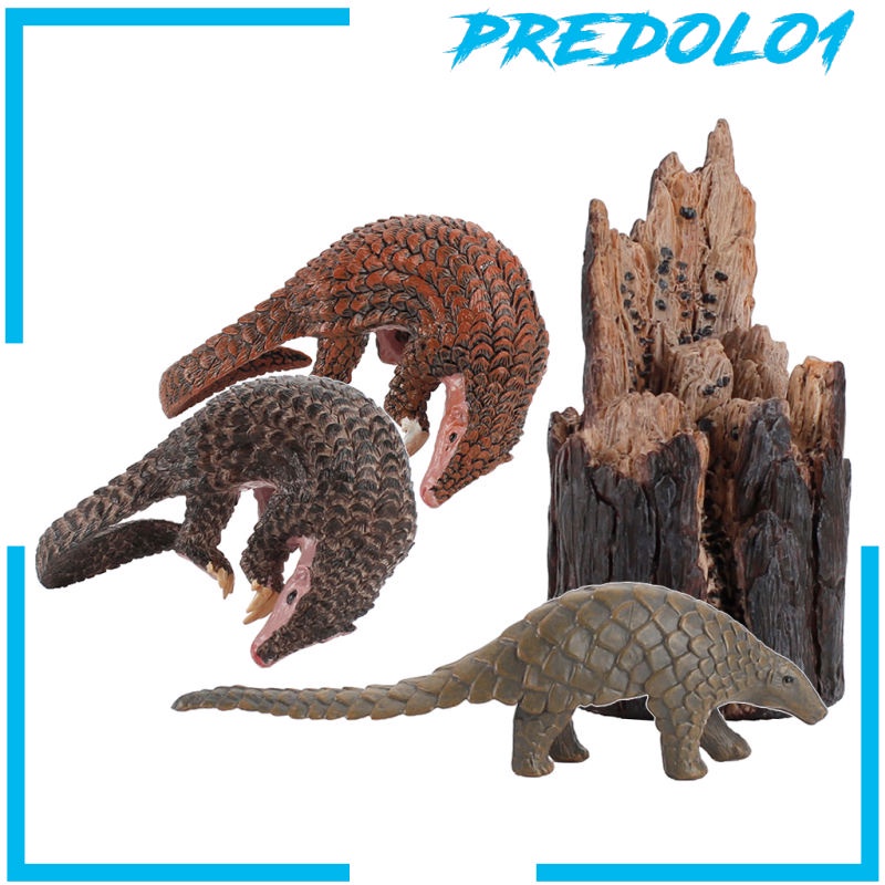 (Predolo1) Mainan Action Figure Pangolin Untuk Hadiah Anak 3 Tahun