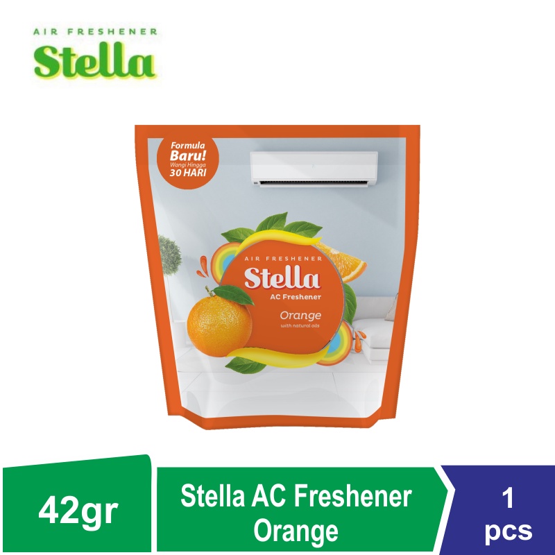 Stella Pengharum Ruangan AC 42gr Lemon / Orange