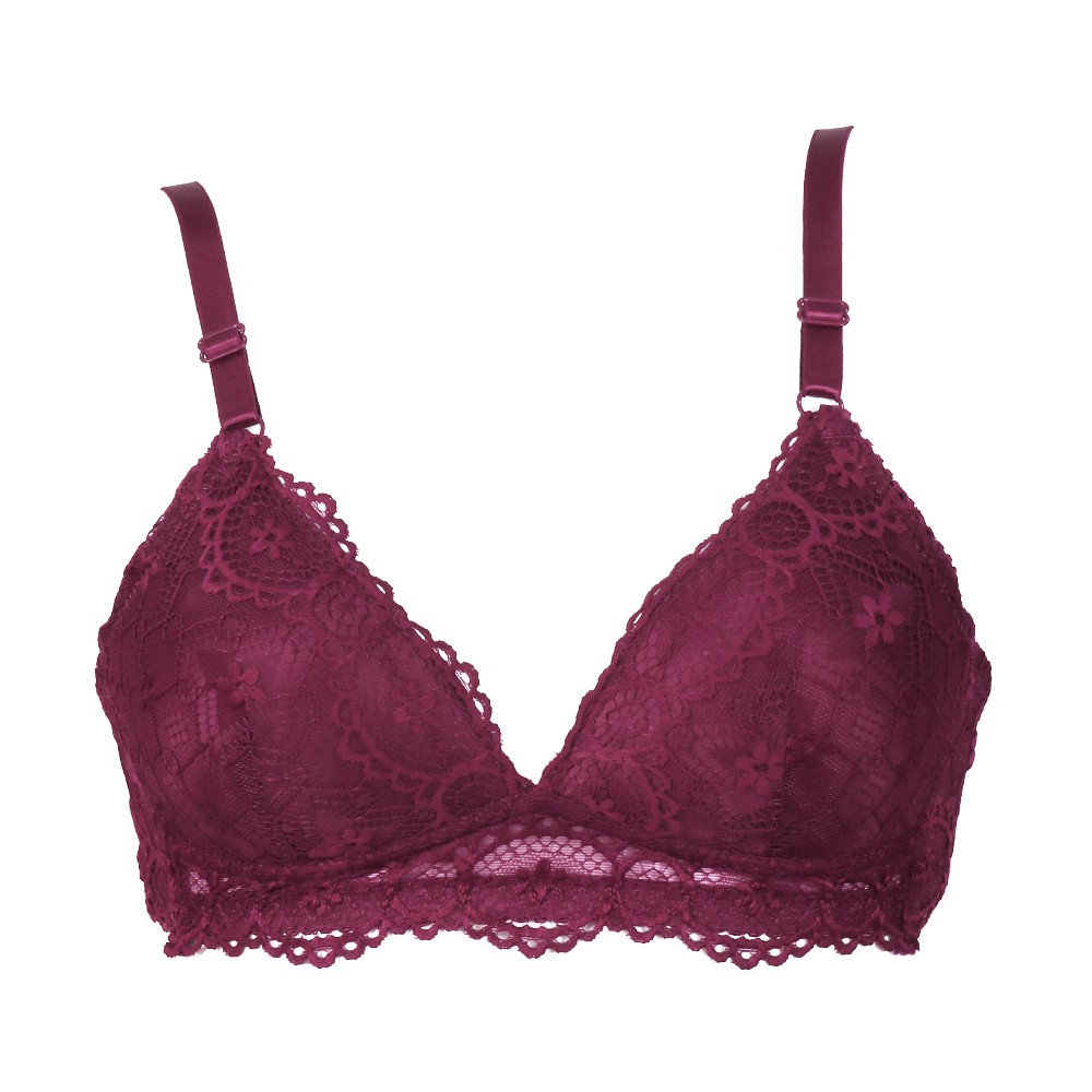 Scelta - Fashion Bra Tanpa Kawat Full Renda Bh Lace Brukat Sce 1675