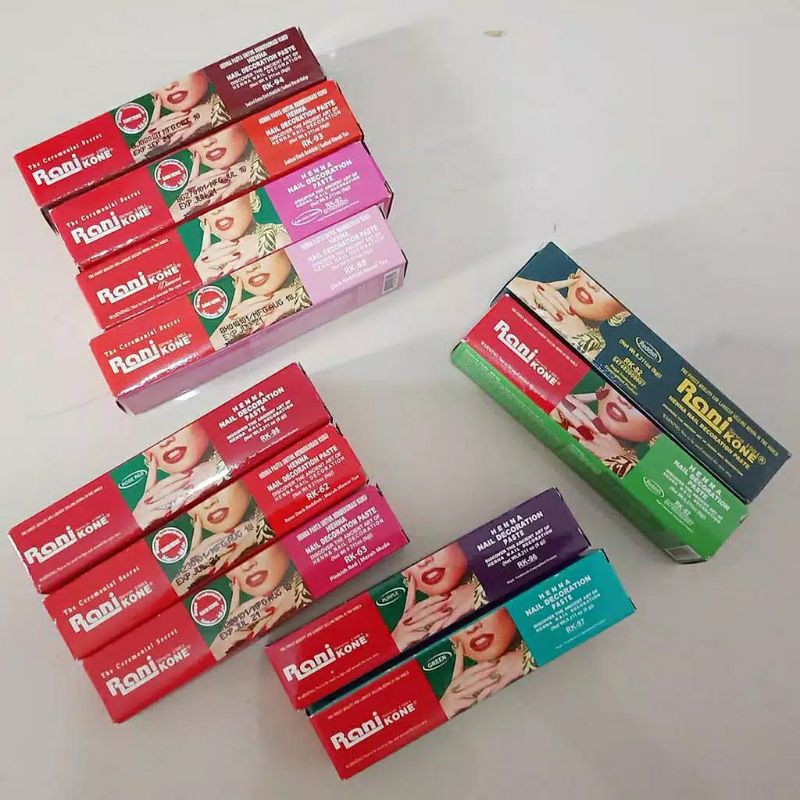 Rani Kone Nail Decoration 6gr / Pacar Kuku / kutek henna