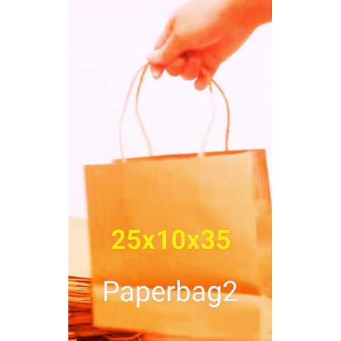 

Tas Paperbag 25x10x35