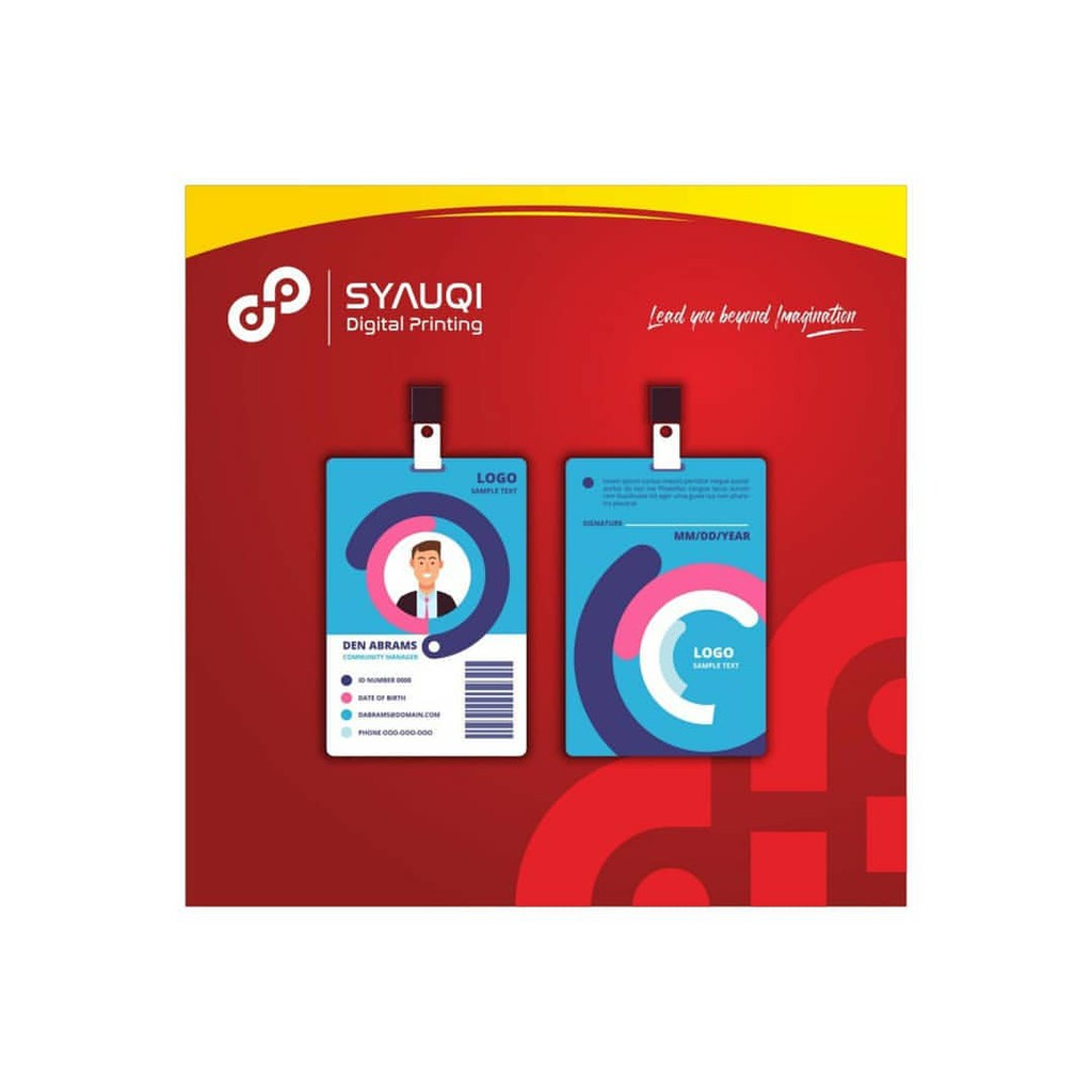 

ID CARD, NAME TAG 1 SLOT