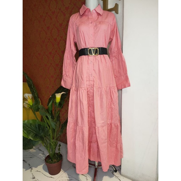 SALE Midi Dress Vns Full Kancing