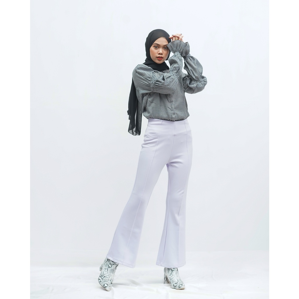 AMARILIS CUTBRAY PANTS SCUBA CELANA KANTOR DAILY PREMIUM B204 CO