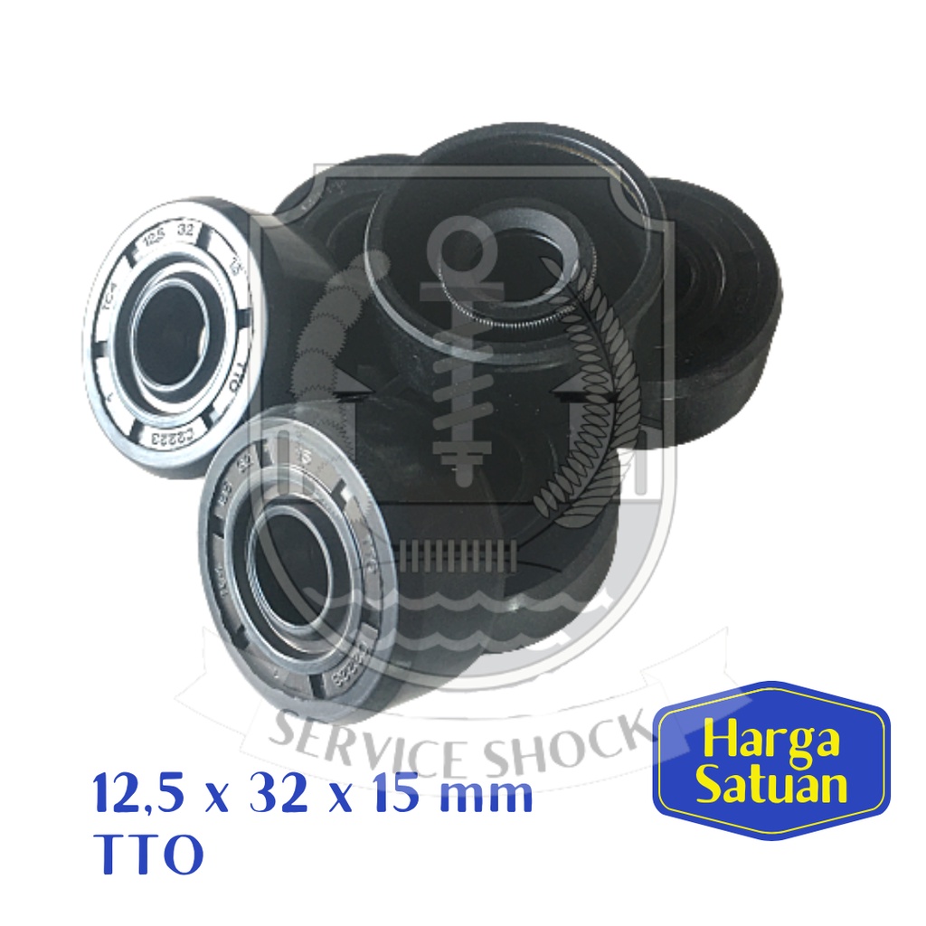 SIL OLI Oil Seal Shock Breaker Belakang Tabung Moped (Bebek) Matic Yosimura DBS GAZI Red It GP YOKO 