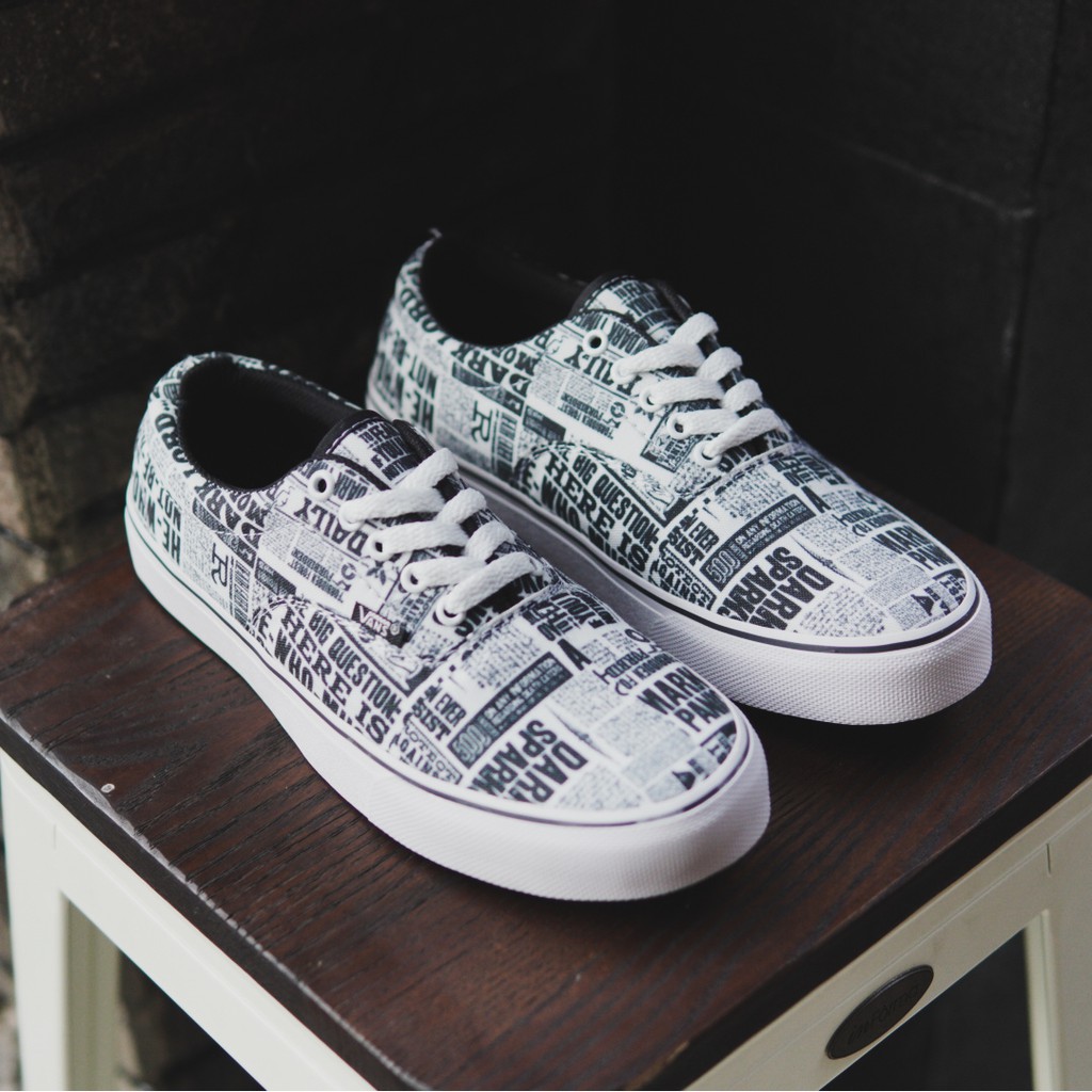 BELANJA HEMAT!!Sepatu Pria Vans Sneakers Motif Tali Keren Murah Berkualitas Cocok Untuk Nongkrong