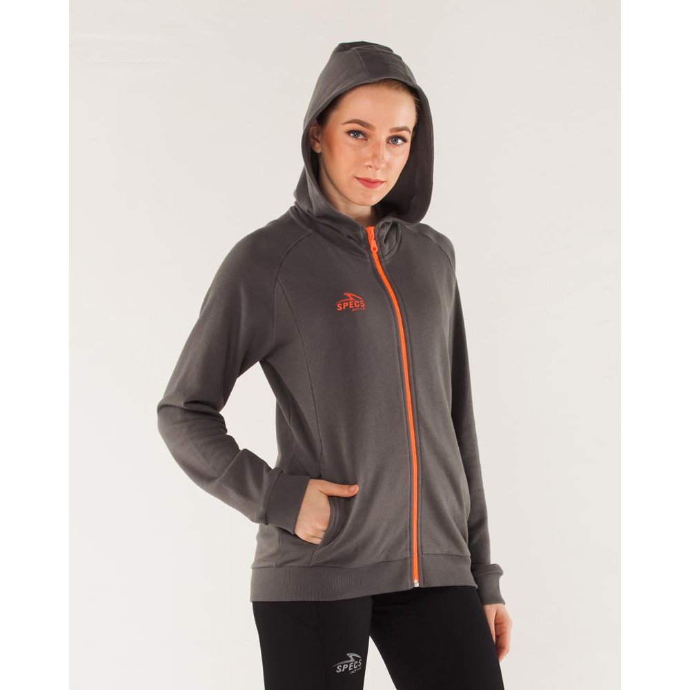  Jaket olahraga wanita  specs full zip hoodie w 904008 