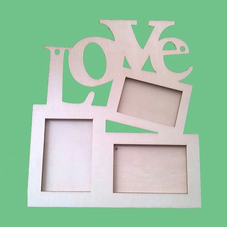 Bingkai Foto DIY Bingkai Foto Kayu 3 In 1 Dengan Huruf Bingkai Foto DIY Bingkai Foto Kayu 3 In 1 Dengan Huruf