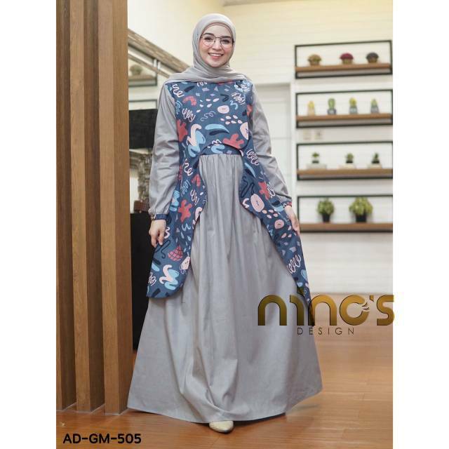 Gamis Katun Linen by Ninos