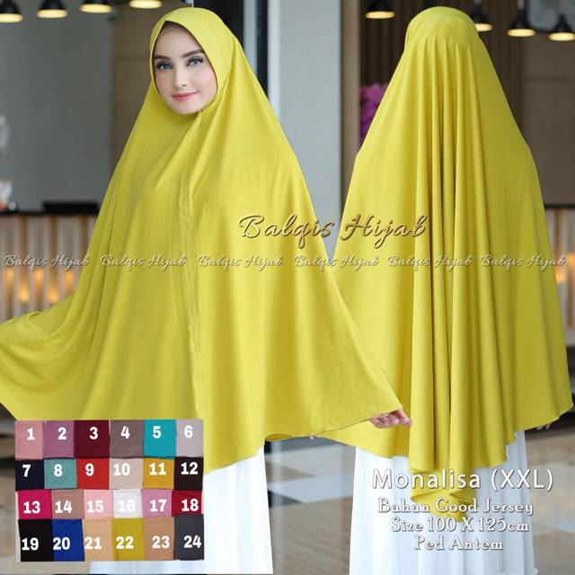 KHIMAR SIMPLINA XXL JERSEY SUPER JUMBO SYARI BERGO UMROH SIMPEL SYAR'I HIJAB JILBAB ORI BESAR MURAH