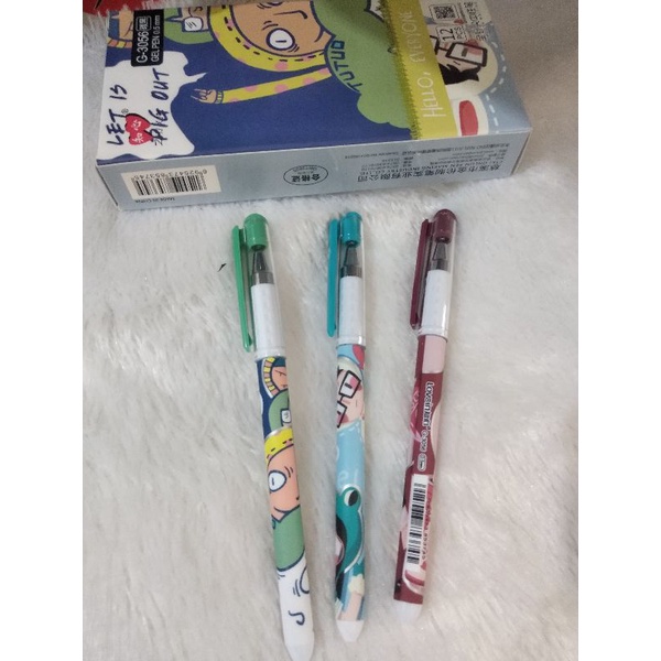 

Pulpen Lovein Zhi Xin/ Bolpen Tinta Gel Fancy Lucu bisa Isi Ulang/ Refil