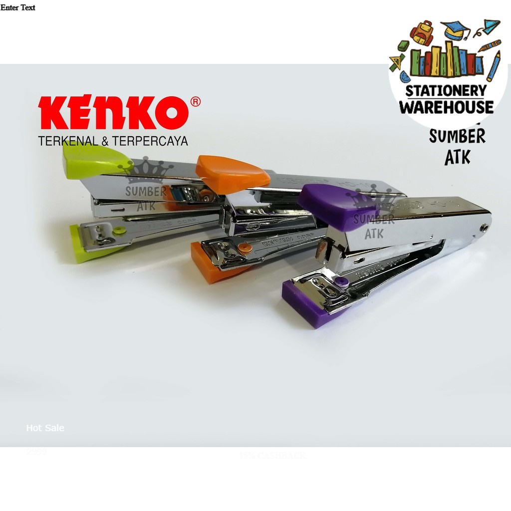 

STAPLER / Hekter KENKO HD-10 NEW COLOR - 1 PCS