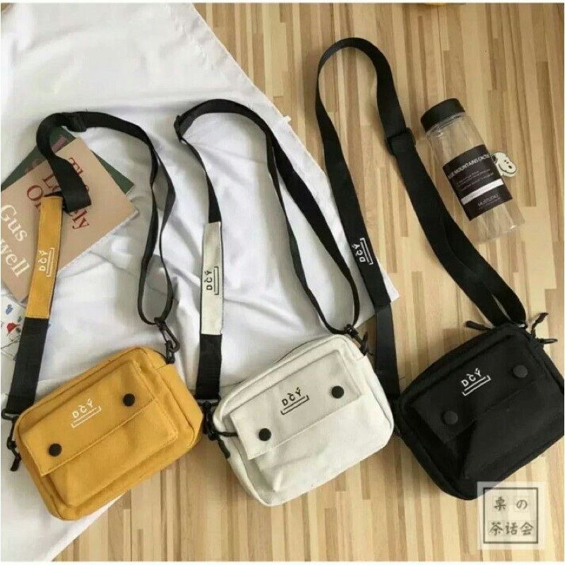 New Tas Selempang Mini DCY - VIRODIDSY Bahan Codura Soft / Tas Sling Bag