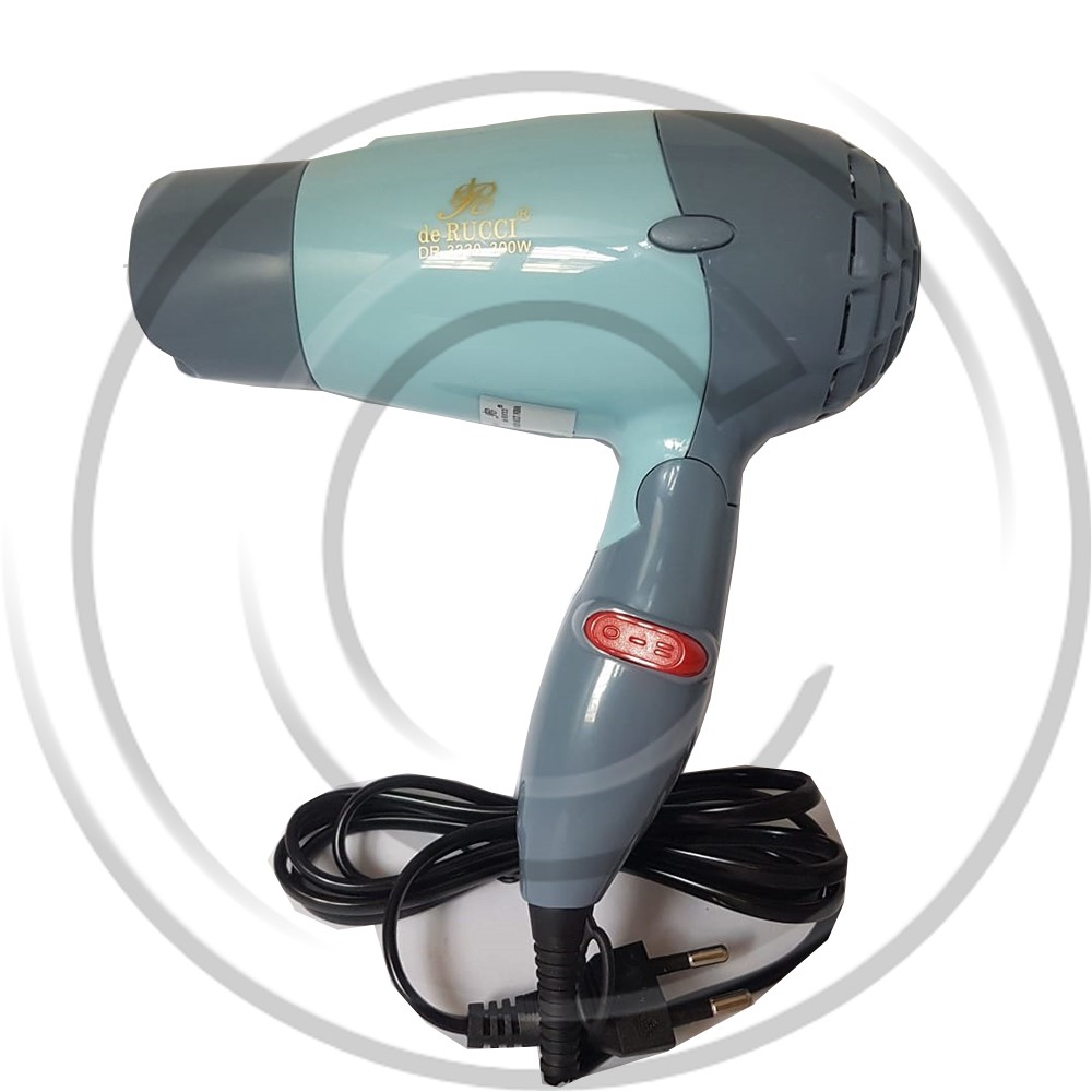 DE RUCCI / HD-DR-3330 / Hairdryer / Pengering Rambut Mini / Hair dryer / Termurah / Berkualitas / Best Seller Proffesional