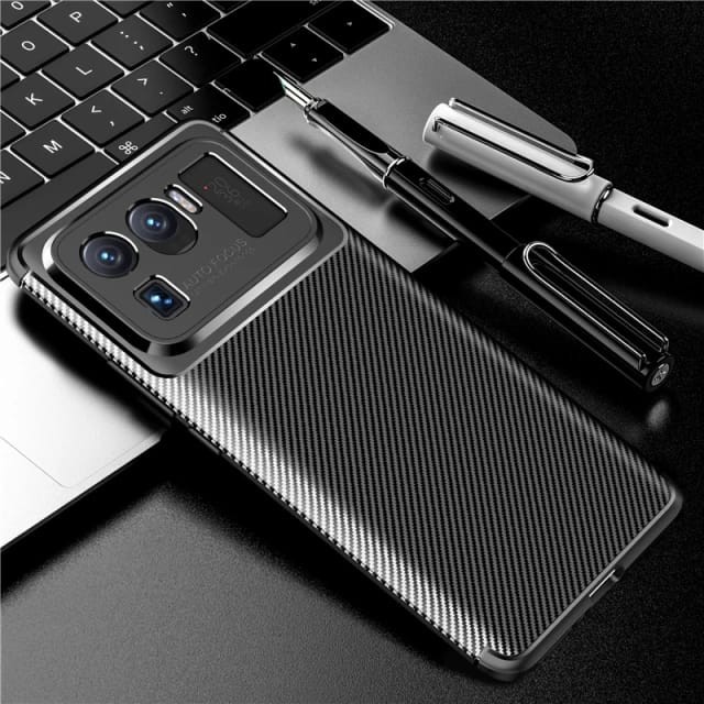 XIAOMI 12T 5G / 12 / 12 PRO / 12 LITE / MI 11 / MI 11 LITE / MI 11 ULTRA SOFT CASE FOCUS CARBON ORIGINAL