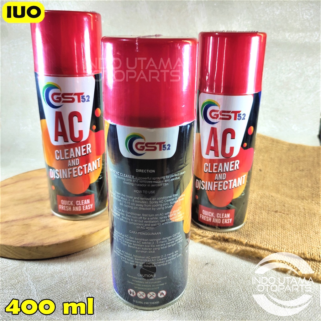 AC Cleaner Spray GST52 Pembersih AC Split &amp; Mobil GST 52