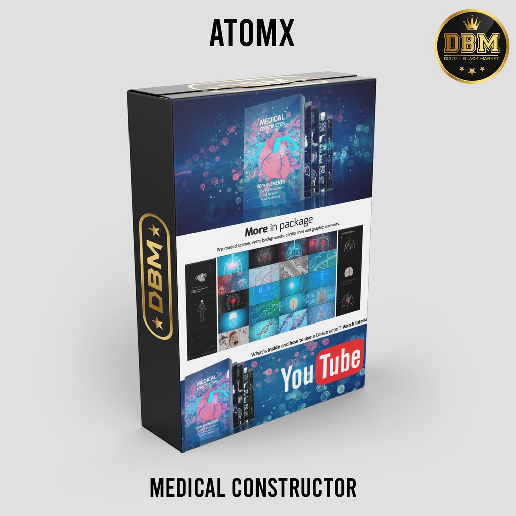 AtomX - Medical Constructor - After Effect (Extension)