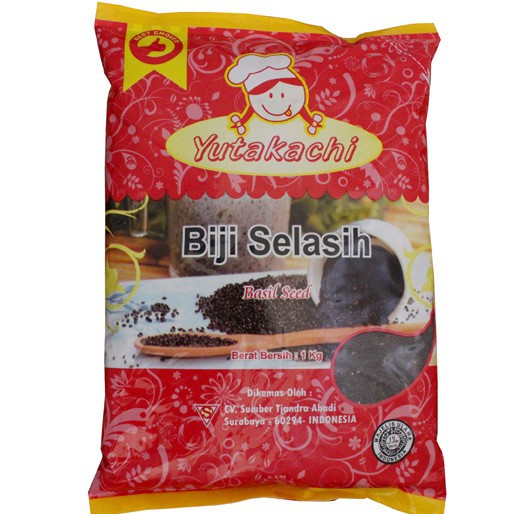 

Biji Selasih Yutakachi 1kg 1000gr