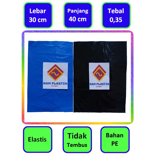 GROSIR Plastik Packing Online Shop 30 x 40 cm / 30x40 / per lembar / TANPA Perekat/ Plastik Onlinesh