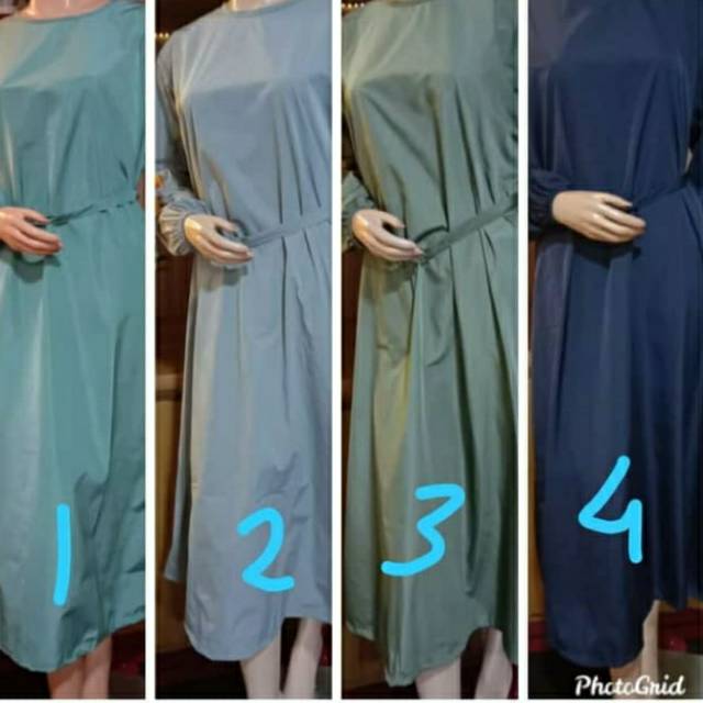 Jubah operasi surgical gown bahan parasut premium plus tutup kepala