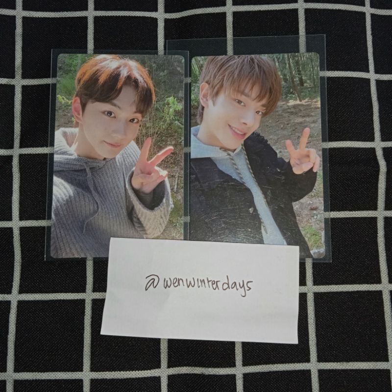 ENHYPEN PHOTOCARD PC JUNGWON JAKE POB BDO BORDER DAY ONE PEACE SELCA WV BENEFIT WEVERSE ALBUM JP JAP