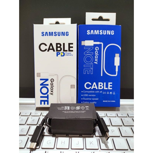 kabel data Samsung Note 10 tipe C to C FAST CHARGING ORIGINAL 100%