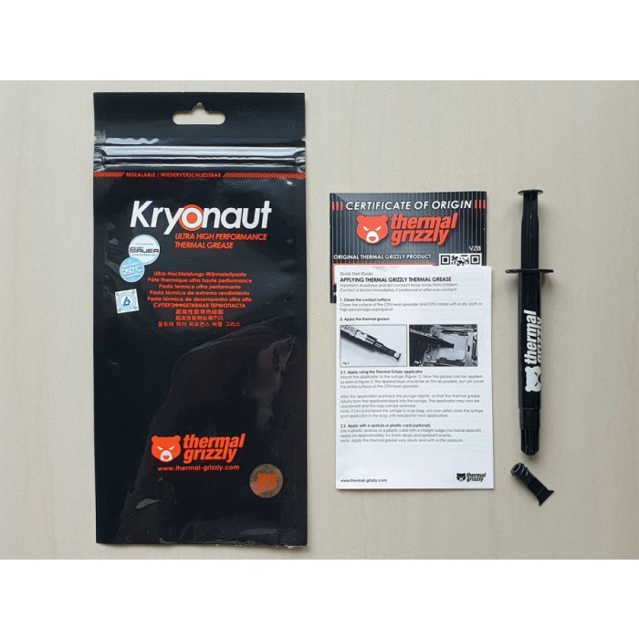 Thermal Grizzly Kryonaut 5.5 Gram / 5.5 Gr Thermal Paste Compound