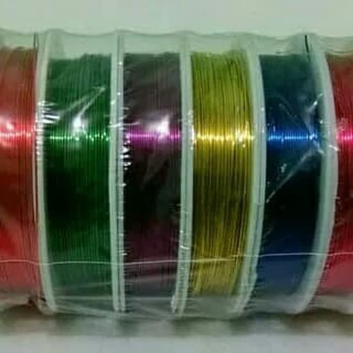 Langsung Order Kawat Tembaga Aksesoris 0 2 1mm   Copper Wire   Kawat Bros Kawat Warna Limited