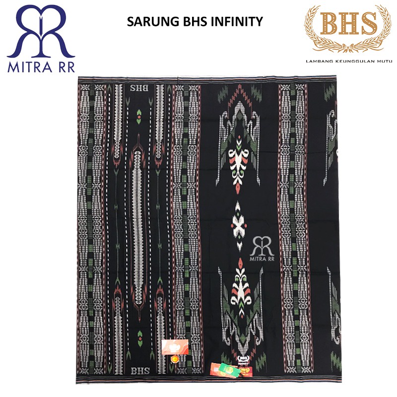 Sarung BHS Gold Infinity PKB Sarung Tenun Dewasa Sarung BHS Terbaru