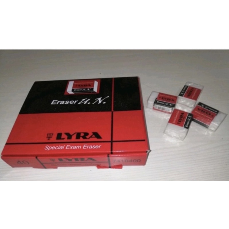 

PENGHAPUS LYRA SPECIAL EXAM ERASER / SETIP LYRA