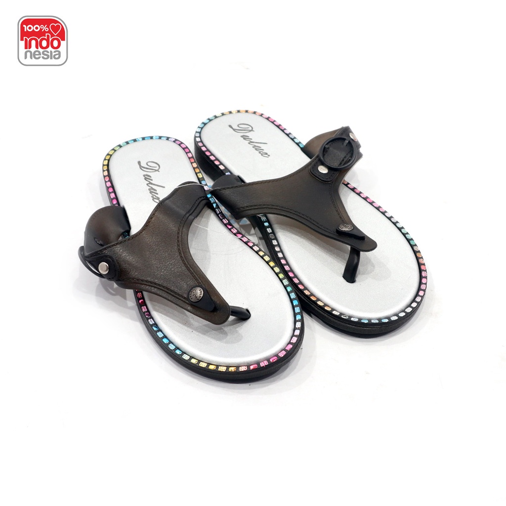 SANDAL JAPIT DEWASA DULUX CEWEK 36-40 RANDOM - SANDAL ANAK MOTIF