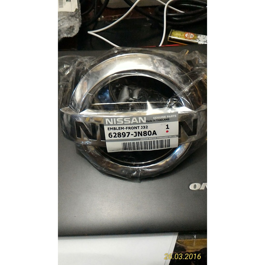 Jual Emblem Logo Tulisan Grille NISSAN Teana J32 62897Jn80A Shopee