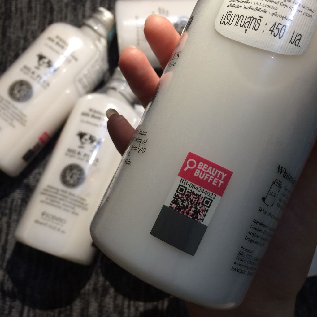 [READY] Scentio Milk Plus Whitening Milk Bath Cream  Co-Enzyme Q10