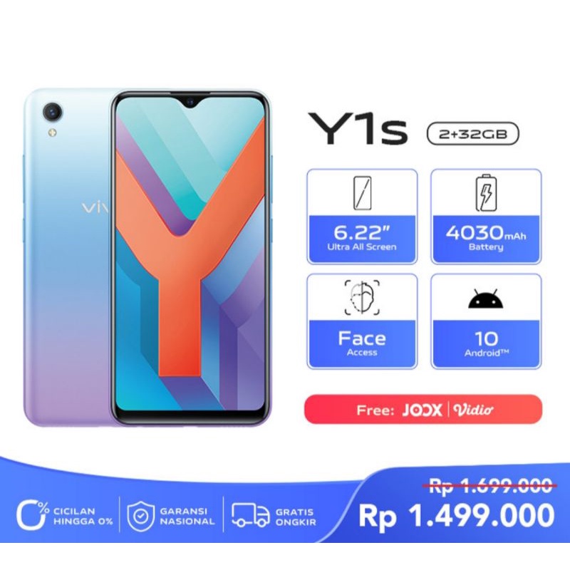 vivo y1s 2/32