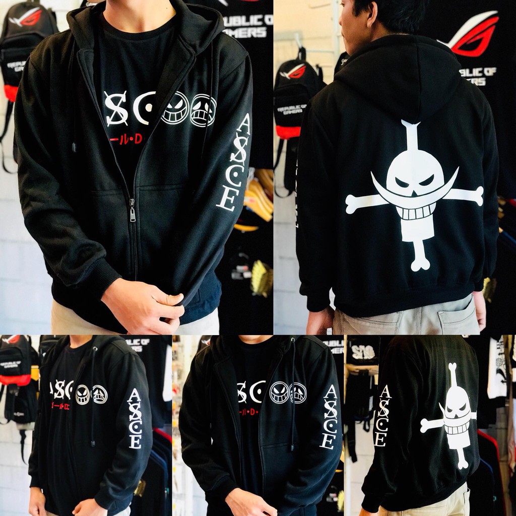 Jaket Asce Black One Piece