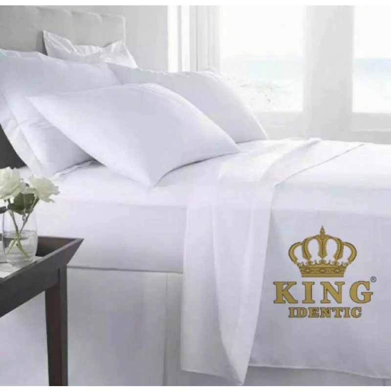 king identic Duvet Cover / Sarung Bed Cover / Pelindung bed Cover. Standard Hotell